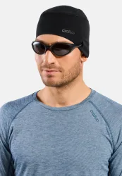 Odlo Performance Windblock Mütze - Skilanglauf, Radsport - schwarz, L/XL