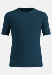 Odlo Merino 200 Base Layer T-Shirt für Herren - Wandern, Ski & Snow - marineblau, XXL