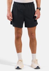 Odlo Zeroweight 5 Inch Laufshorts mit Innenhose für Herren - Training, Running - schwarz, XXL