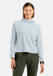 Odlo Cubic Hoodie für Damen - Wandern, Training - blau, XS