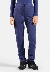 Odlo Zeroweight Pro Windproof Warm Langlaufhose für Damen - Skilanglauf - lila, XL