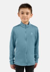 Odlo Berra Mid Layer Full-Zip für Kinder - Wandern, Ski & Snow - blau, 164