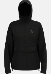 Odlo Zeroweight Pro Windproof Anorak Langlaufjacke für Damen - Skilanglauf - schwarz, S