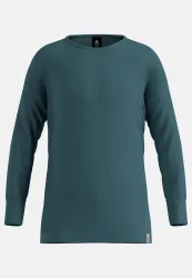 Odlo Active Warm Base Layer Shirt für Kinder - Wandern, Ski & Snow - blau, 140
