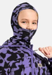 Odlo Active Warm Print Gesichtsmaske für Kinder - Wandern - lila, OneSize
