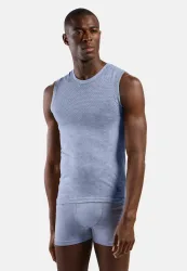 Odlo Performance Light - Rain Dye Base Layer Tank für Herren - Training, Radsport - blau, M