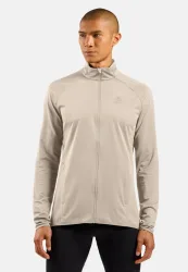 Odlo Zeroweight Warm Hybrid Laufjacke für Herren - Training, Running - beige, S