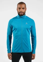Odlo Zeroweight Warm Hybrid Laufjacke für Herren - Training, Running - blau, S