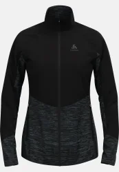 Odlo Essential Insulator Hybrid Laufjacke für Damen - Running - schwarz, XS