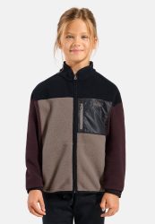 Odlo High Pile Mid Layer Full-Zip für Kinder - Abenteuer & Komfort, Wandern - maron, 128