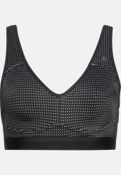 Odlo Damen Sports Performance High Sport BH (Schwarz)