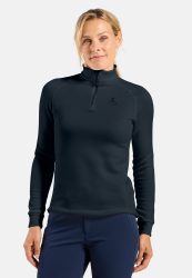 Odlo Berra Mid Layer Half-Zip für Damen - Wandern, Ski & Snow - marineblau, S