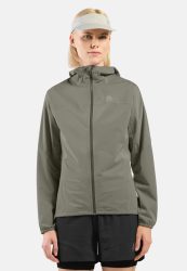 Odlo X-Alp Waterproof Laufjacke für Damen - Trail Running, Wandern - grün, XL