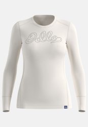 Odlo Merino 200 80th Anniversary Base Layer Shirt für Damen - Wandern, Ski & Snow - grau, XL