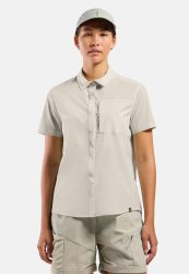 Odlo Essential Kurzarmhemd für Damen - Wandern - beige, XL