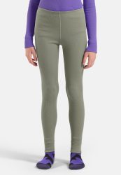 Odlo Active Warm Base Layer Tights für Kinder - Wandern, Ski & Snow - grün, 152
