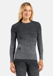 Odlo I-Thermic X-Warm Base Layer Shirt für Damen - Ski & Snow - grau, M