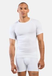 Odlo Performance Light Base Layer T-Shirt für Herren - Wandern, Skilanglauf - weiss, XL