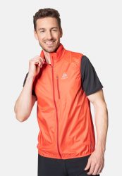 Odlo Zeroweight Laufweste für Herren - Trail Running, Running - rot, S