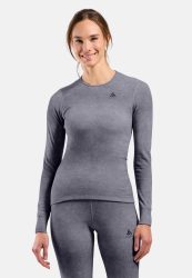 Odlo Active Warm X Pow Base Layer Shirt für Damen - Wandern, Ski & Snow - lila, XL