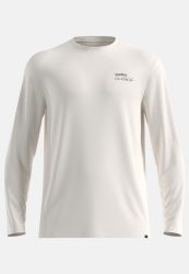 Odlo Merino 200 X Frozen Lake Langarm-Laufshirt für Herren - Wandern, Casual Comfort - grau, S