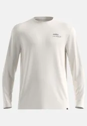 Odlo Merino 200 X Frozen Lake Langarm-Laufshirt für Herren - Wandern, Casual Comfort - grau, XXL