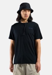 Odlo Odlo X Pow Merino Tencel T-Shirt für Herren - Wandern, Casual Comfort - schwarz, XXL
