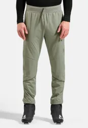 ODLO Herren Langlaufhose Zeroweight Pro Windproof Warm olive | L