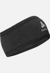 Odlo Velocity Ceramiwarm Stirnband - Skilanglauf, Radsport - schwarz, OneSize