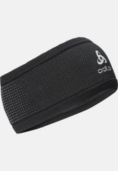 Odlo Velocity Ceramiwarm Stirnband - Skilanglauf, Radsport - schwarz, OneSize