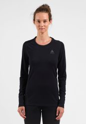 Odlo Natural Merino 200 Base layer Set für Damen - Wandern - schwarz, M