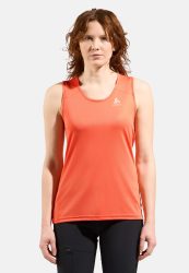 Odlo Cardada Tank für Damen - Wandern, Casual Comfort - orange, S