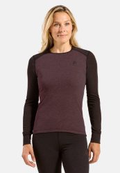 Odlo Active Warm Special Set Base Layer Set für Damen - Wandern, Ski & Snow - maron, XL