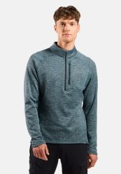 Odlo Tencia Mid Layer Half-Zip für Herren - Wandern, Ski & Snow - blau, XL