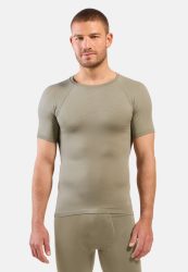 Odlo Performance Light Base Layer T-Shirt für Herren - Wandern, Skilanglauf - grün, S