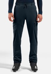 Odlo Zeroweight Windproof X Warm Langlaufhose für Herren - Skilanglauf - marineblau, L