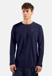 Odlo Zeroweight Chill-Tec Langarm-Laufshirt für Herren - Training, Running - marineblau, XL
