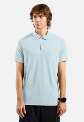Odlo Ascent Natural Poloshirt für Herren - Wandern, Casual Comfort - blau, XXL