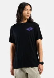 Odlo There's More Merino 160 T-Shirt für Herren - Wandern, Casual Comfort - schwarz, L