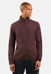 Odlo Essential Insulator Hybrid Laufjacke für Herren - Training, Running - maron, S