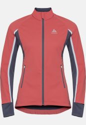 Odlo Aeolus Pro Langlaufjacke für Damen - Skilanglauf - orange, M