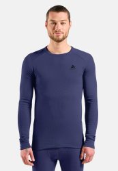 Odlo Active Warm Base Layer Shirt für Herren - Wandern, Ski & Snow - lila, XXL