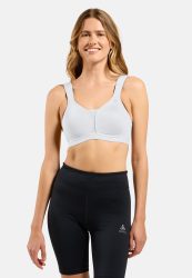 Odlo Damen Padded High Sports BH (Größe XL, Weiß)