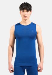 Odlo Performance X-Light Base Layer Tank für Herren - Training, Radsport - blau, XL