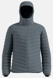Odlo X-Alp Packable Down Isolationsjacke für Herren - Wandern, Ski & Snow - grau, L