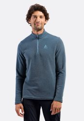Odlo Roy Mid Layer Half-Zip für Herren - Wandern, Ski & Snow - blau, XL