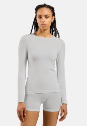 Odlo Performance Light Base Layer Shirt für Damen - Skilanglauf, Radsport - weiss, XS