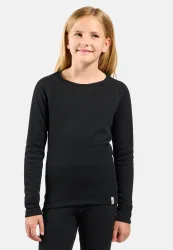 Odlo Active X-Warm Base Layer Shirt für Kinder - Wandern, Ski & Snow - schwarz, 152