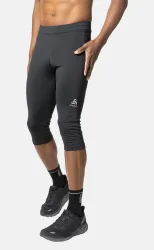 Odlo Essential 3/4 Lauftights für Herren - Training, Running - schwarz, S