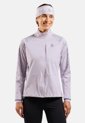 Odlo Zeroweight Pro Warm Reflective Laufjacke für Damen - Running - lila, M